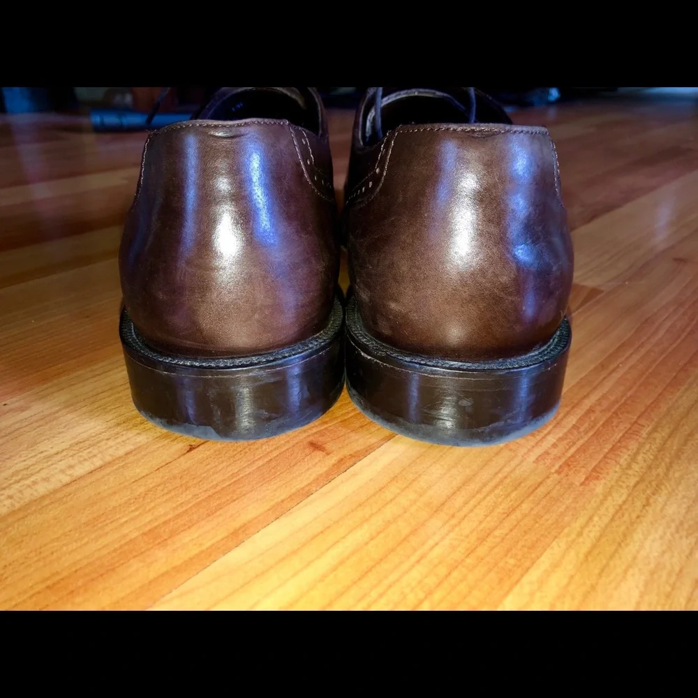 👞Johnston & Murphy Professional Leather Dress Shoes Oxford Derby Sz 13